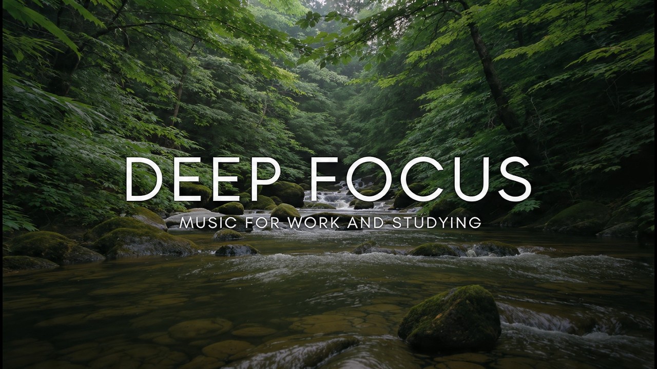 Long Relaxing Piano Music 🎹 with Green Nature Scenery for Calm Mind, Anxiety Relief &Deep Relaxation