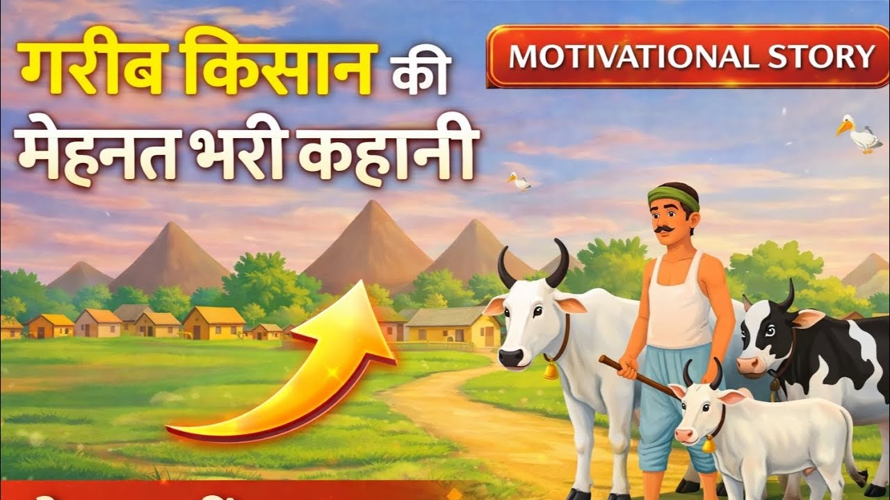 गरीब किसान की मेहनत भरी कहानी | जो हार नहीं मानता वही जीतता है | Motivational Story