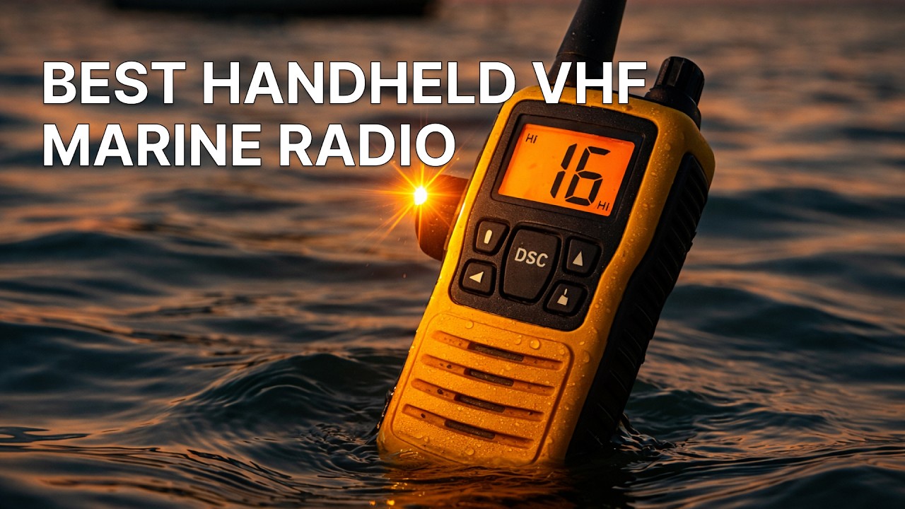 Best Handheld VHF Marine Radios | Features That Actually Matter on a Boat