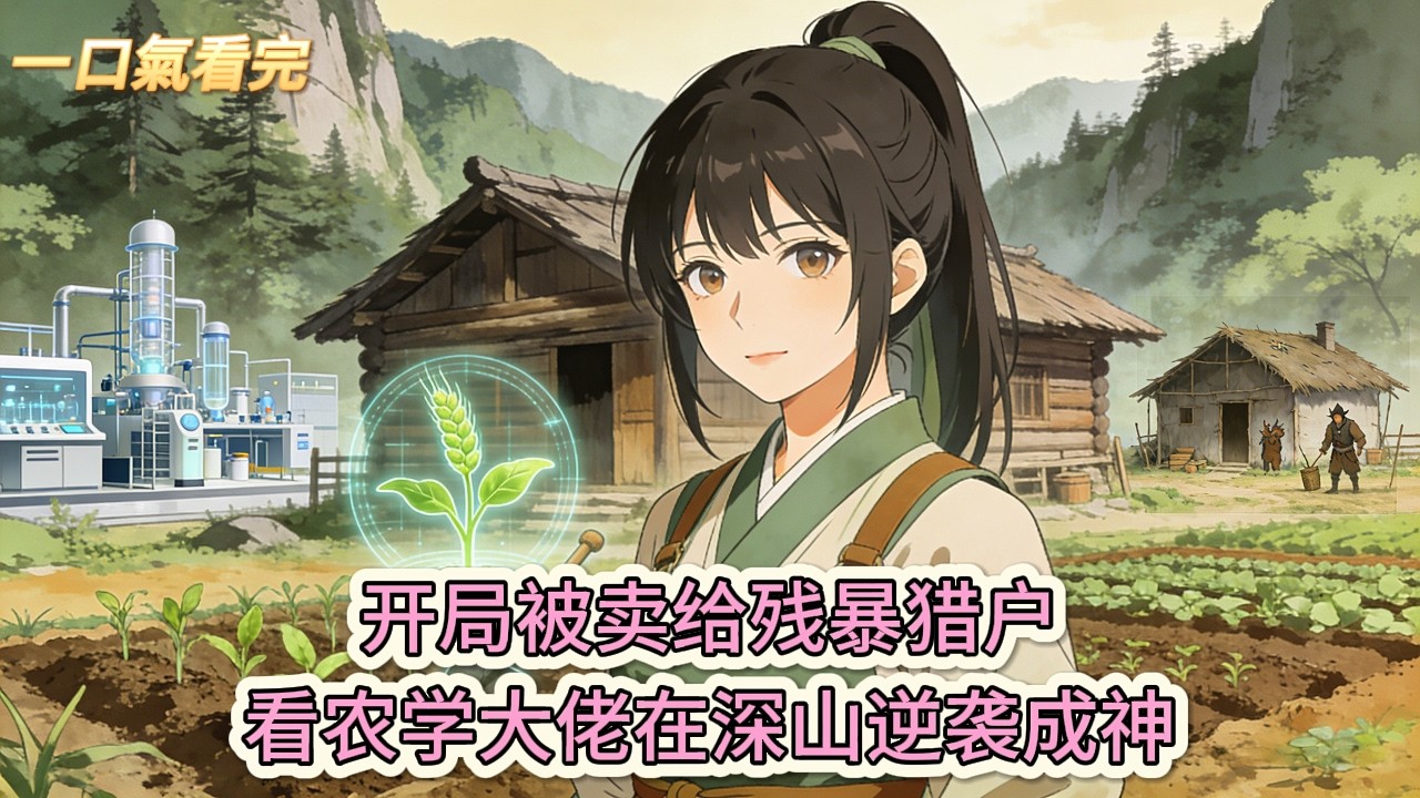 完结小说💕《猎户宠妻成瘾》开局被卖给残暴猎户，看农学大佬在深山逆袭成神#推文 #小说 #悠悠书屋