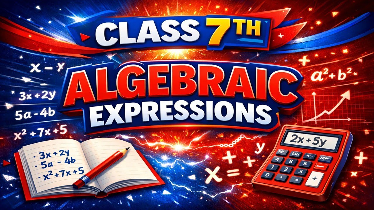 Class 7 Maths | Algebraic Expressions 🔢 | Complete Chapter in Easy Way | APT Tutorial