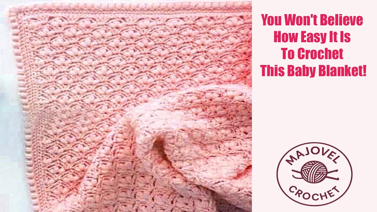 💫 You Won't Believe How Easy It Is To Crochet This Baby Blanket!