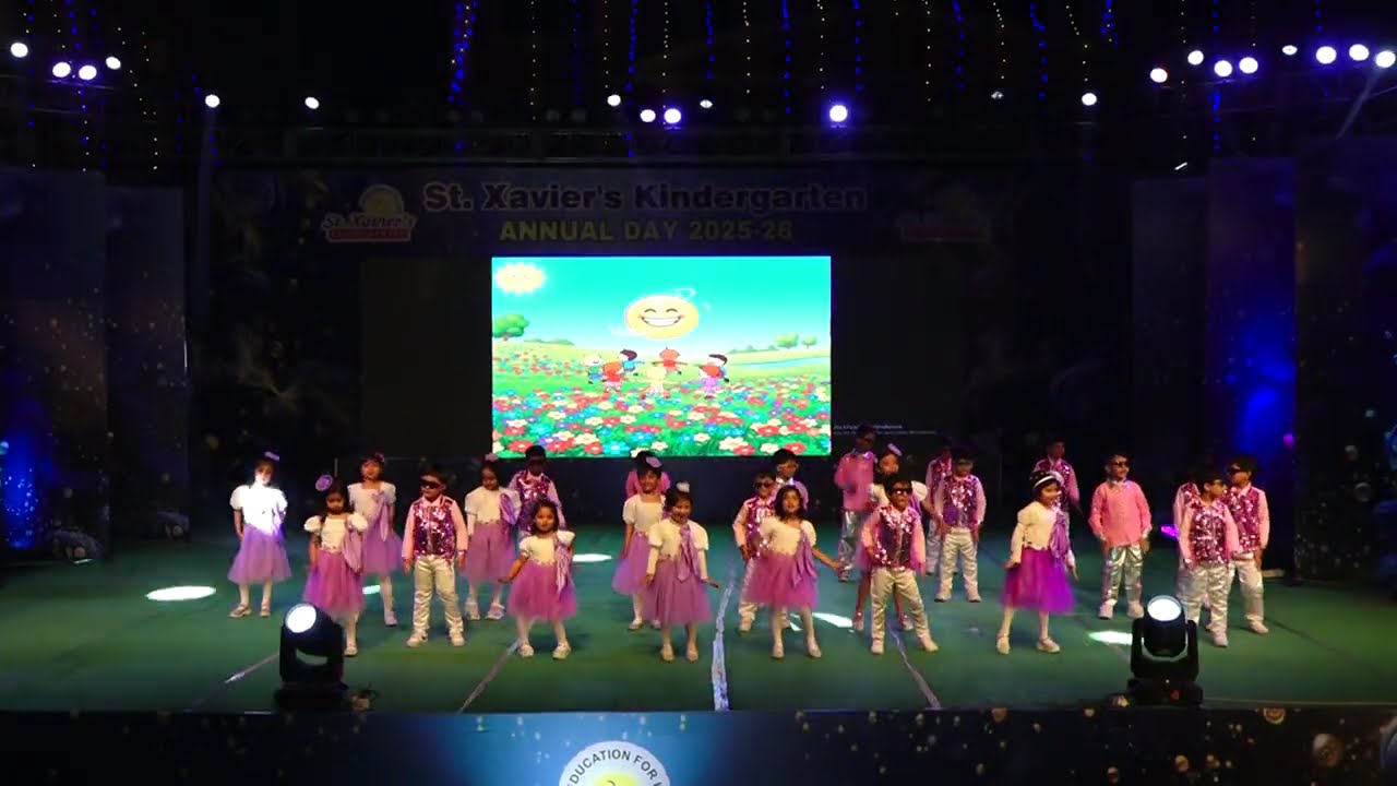 Tukur Tukur Dance By LKG - St. Xavier's Kindergarten