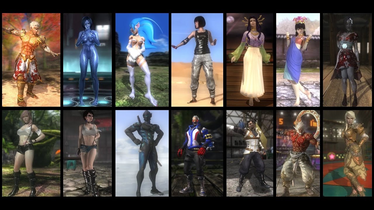 DOA5LR - 20 MODELS IMPORT PREVIEW