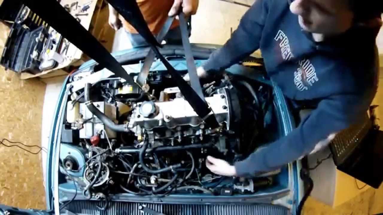 Geo Metro Engine Pull Time Lapse