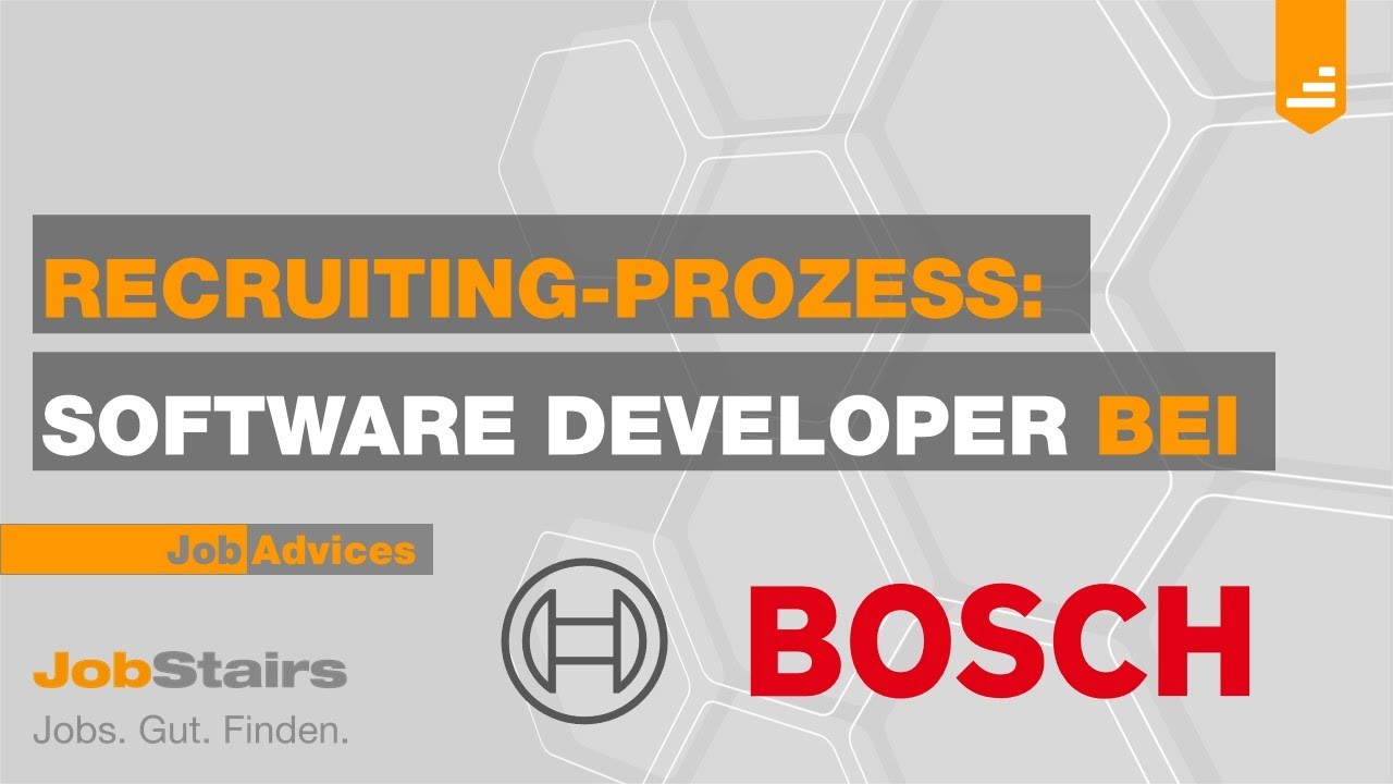 JobStairs mit Partnerunternehmen Robert Bosch GmbH - Recruiting