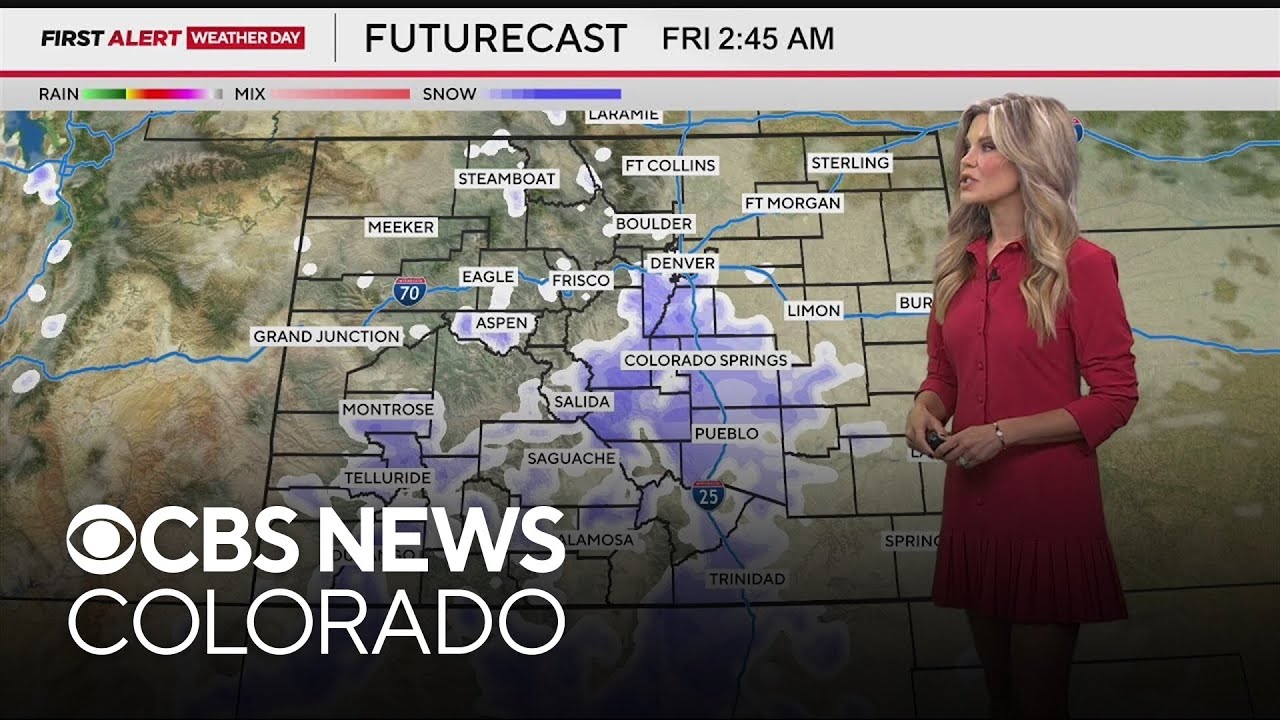 More snow and cold expected tonight in Colorado