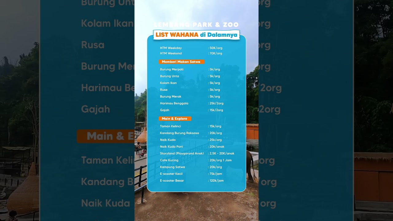 Wahana Lembang Park and Zoo Bandung 2024 #lembangparkandzoo