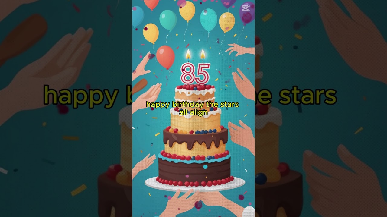 Happy 85th Birthday #shorts / Pop Version