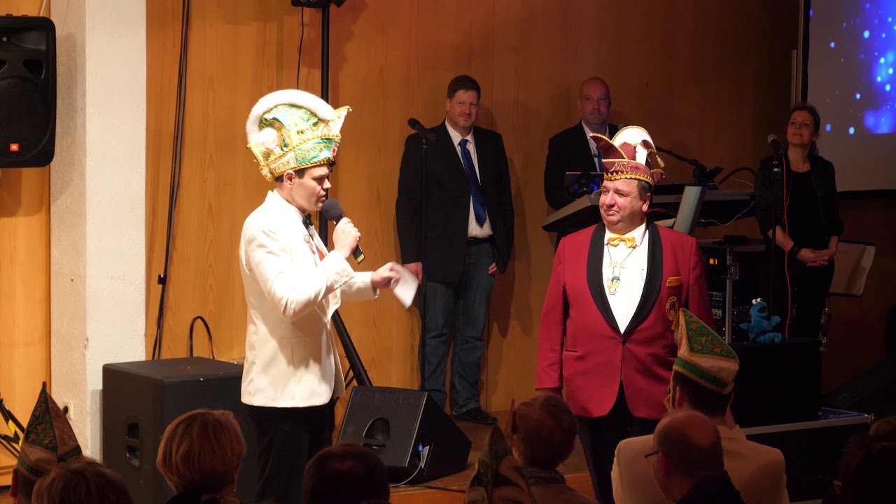 Prinzenk&uuml;rung 2018 - Das Geschenk an Nieheim(Man Teou und Olle meh)