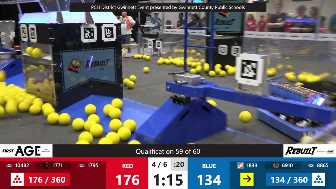 Qualification Match 59 - PCH District Gwinnett Event presented by GCPS
