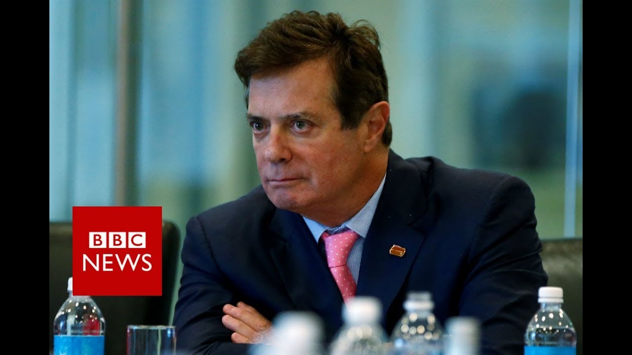 Paul Manafort charged with US tax fraud over Ukraine work - BBC News