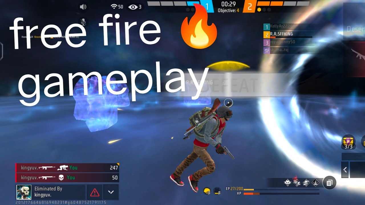 Gaming video free fire mobile gameplay handom game video