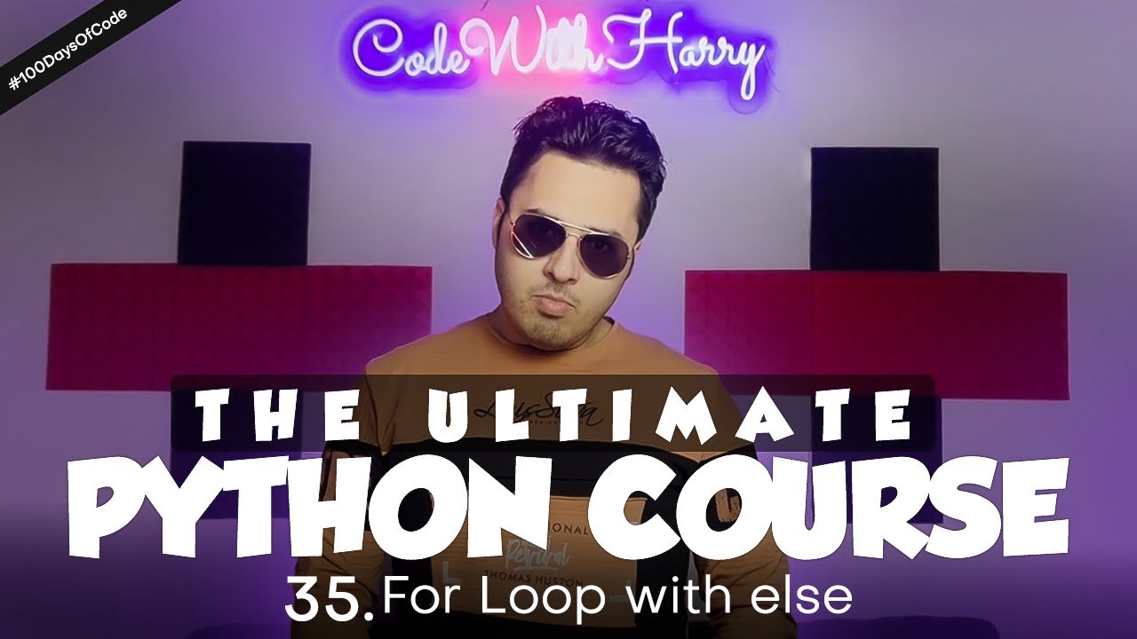 for Loop with else in Python | Python Tutorial - Day #35