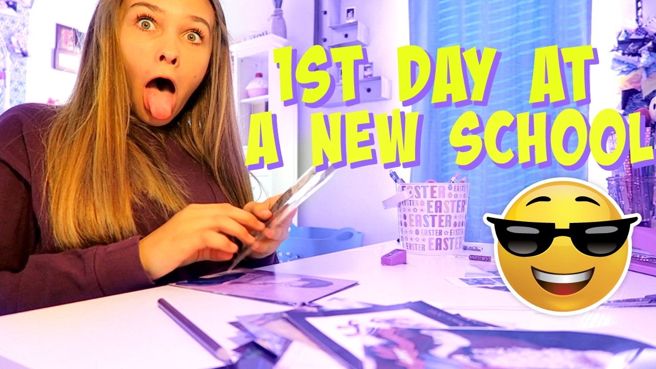 😎 GETTING READY FOR THE 1ST DAY OF SCHOOL! 😎 EMMA AND ELLIE ORGANIZE HER ROOM!
