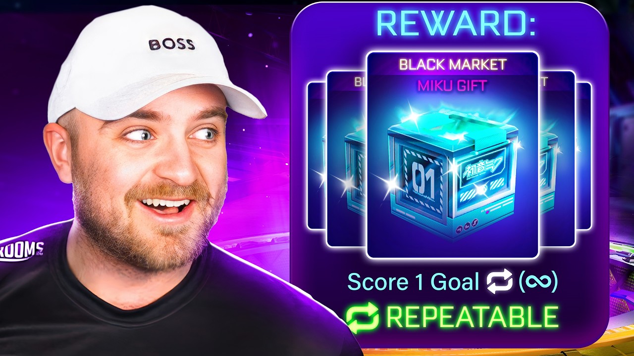 How to get EXTRA Miku Crates for FREE in Rocket League...