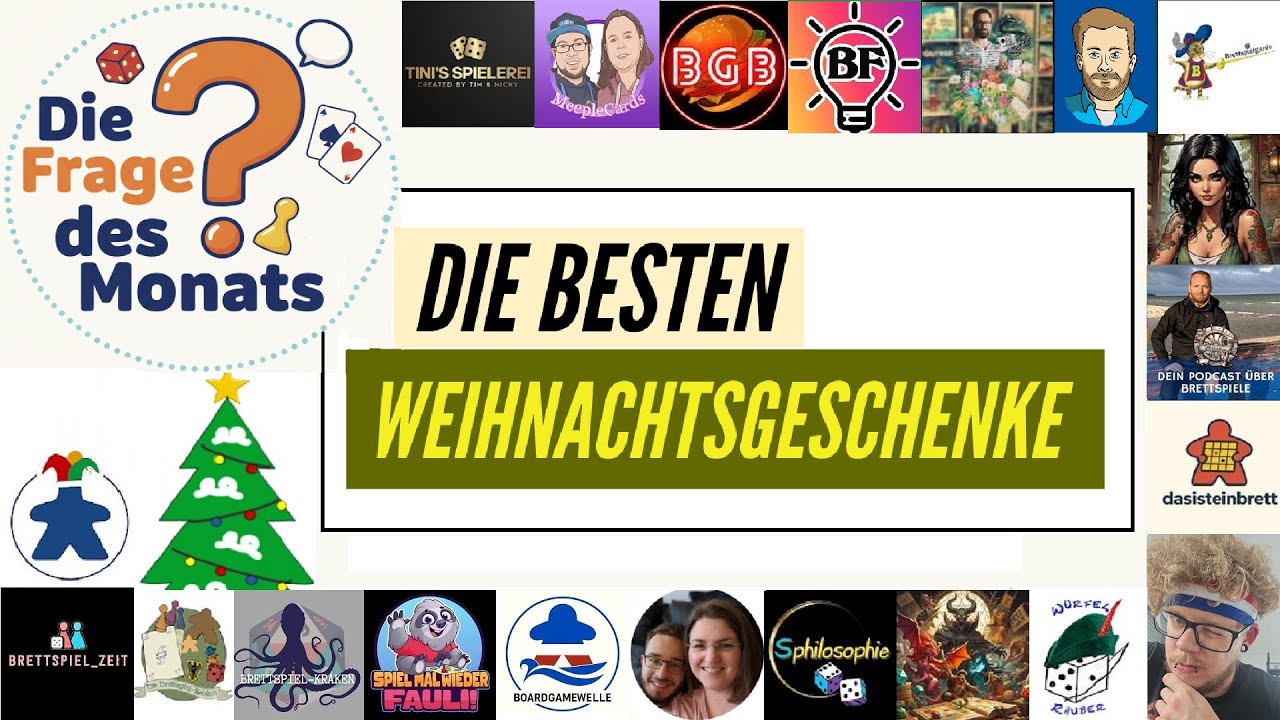 #DFDM Frage des Monats Weihnachtsgeschenk Ideen der Brettspiel Community #3