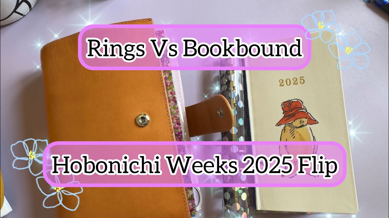 Rings Planner Vs Bookbound | Hobonichi Flip Through