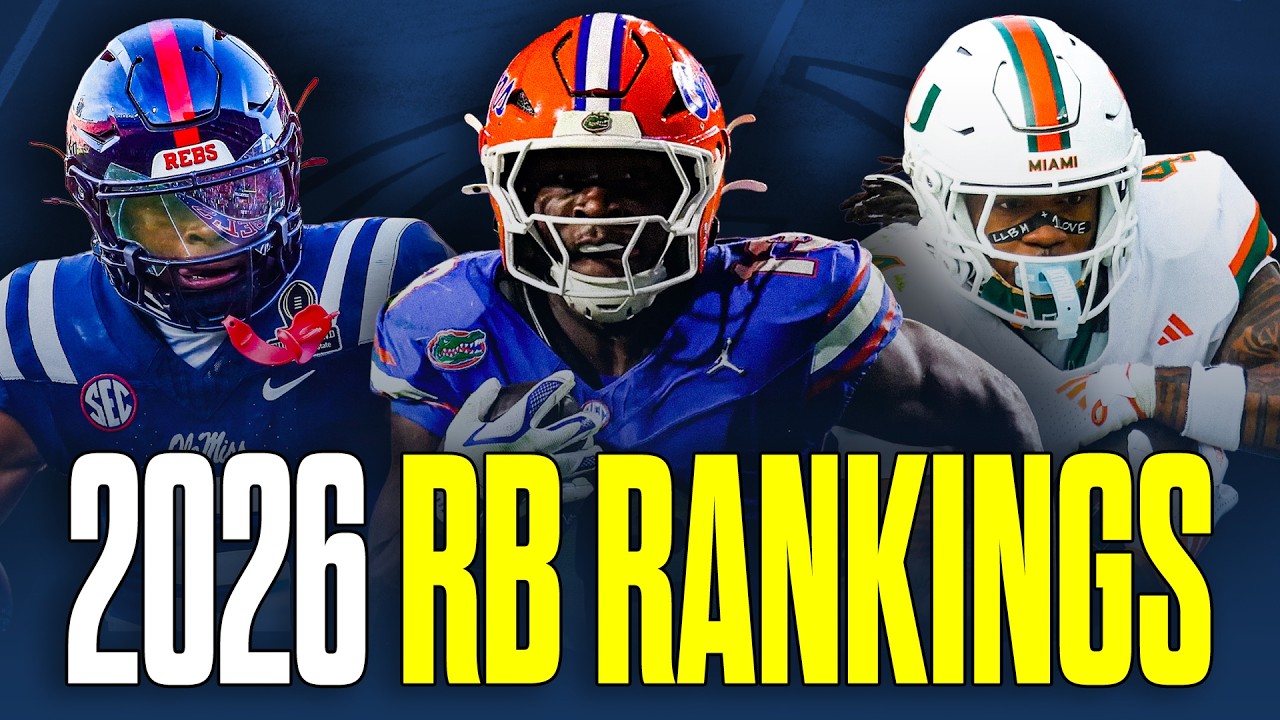Ranking the Top 5 Running Backs in College Football for 2026