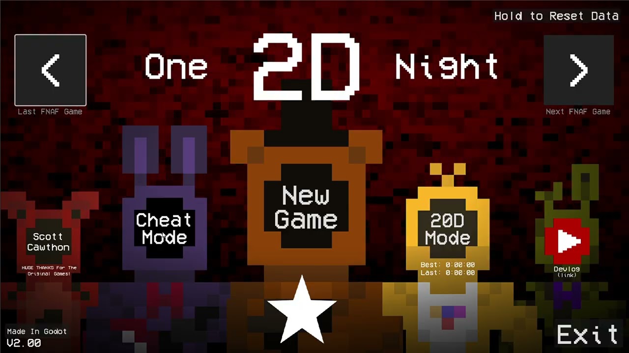 Fnaf 2D by @JujuProdGames  | Mic Working  entire video