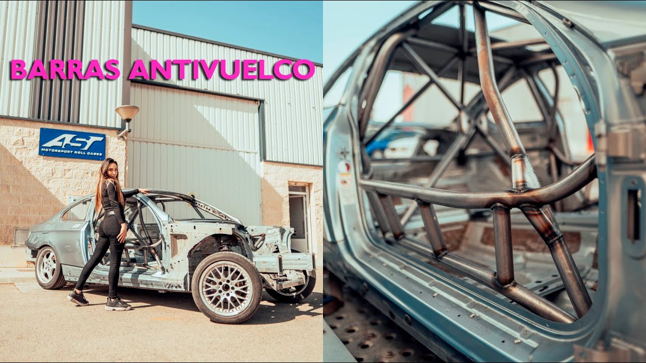 AST BARRAS ANTIVUELCO BMW E92 🚗 // RESOLDAR CHASIS FAB GARAJE