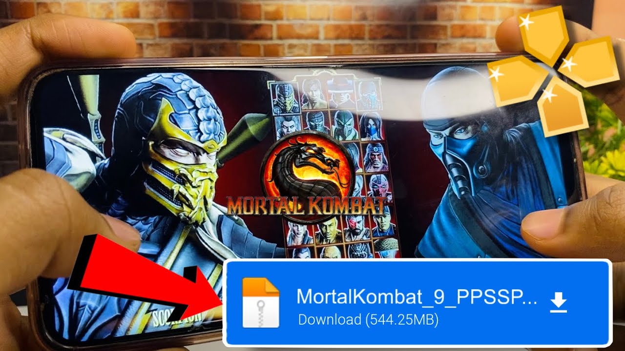 [НОВИНКА] MORTAL KOMBAT 9 IX PPSSPP ISO MOD + ПАКЕТ ТЕКСТУР | MK9 PPSSPP MOD | MORTAL KOMBAT ANDROID