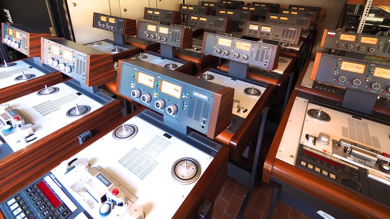 Brand new Studer A812 reel to reel recorder, unboxing and assembly