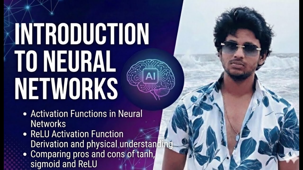 Activation Functn In Neural Net | ReLU Derivation + Compairson |  to Neural Networks (Lecture 14)