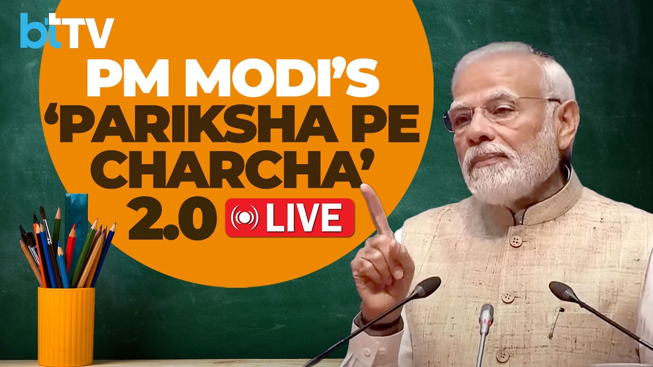 LIVE: PM Modi Motivates Students, Turns Exam Stress Into Celebration At Pariksha Pe Charcha 2026 2.0