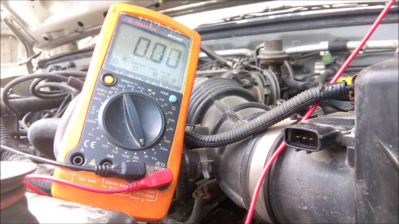 COMO CHECAR DIAGNOSTICAR EL MAF ANALOGO