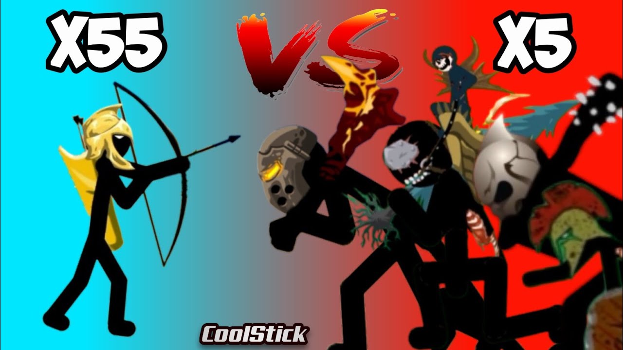 Golden Archers Vs Final Giant Boss, Giant Leader, Zombie Kai Giant | Stick War Legacy | CoolStick