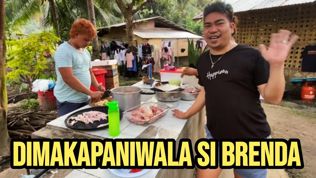 DIMAKAPANIWALA SI @BrendaMageOfficial  SA AMONG NILUTO PARA SA KANYANG BISITA!!!