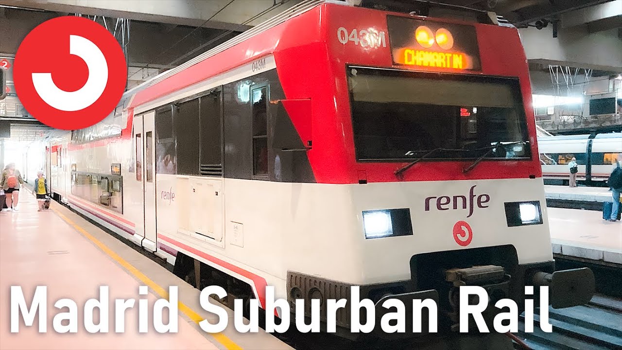 Cercanias Renfe Madrid suburban rail