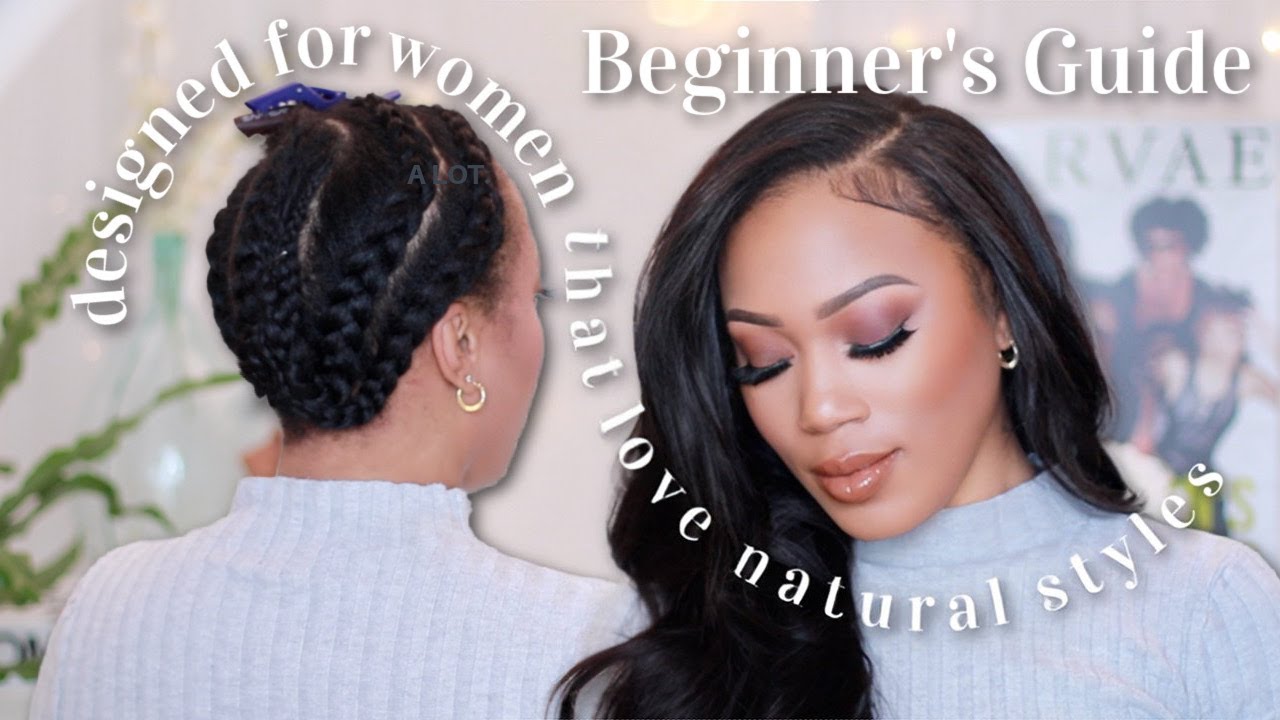 Natural U Part Side Part Wig | Beginner Friendly