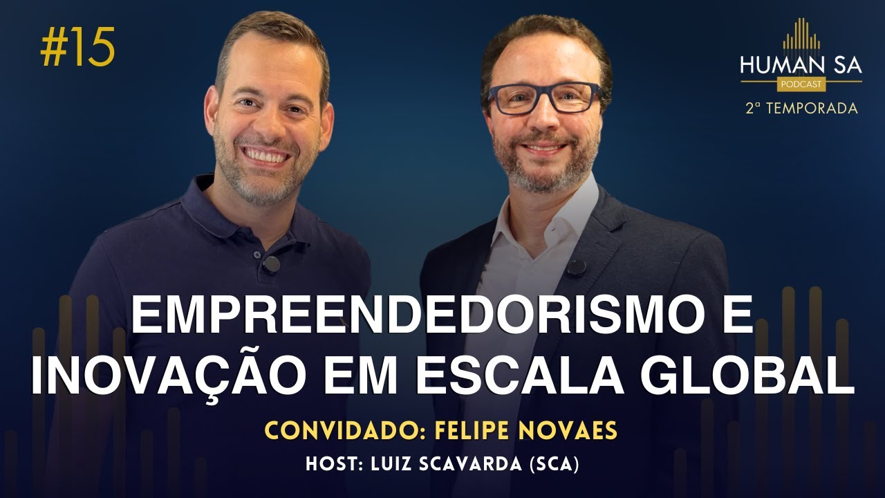 EMPREENDEDORISMO E INOVAÇÃO EM ESCALA GLOBAL | FELIPE NOVAES | HUMAN TALKS | EP 15