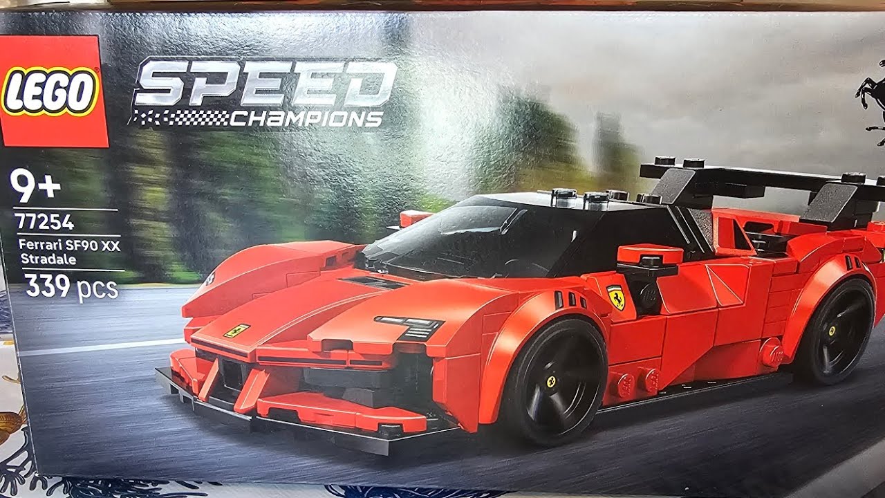 Lego speed champions 77254 Ferrari SF90 XX Stradale - Speed builder 