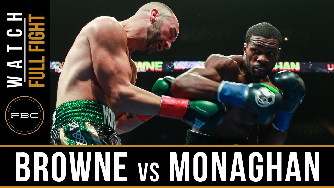 Браун против Монагана. ПОЛНЫЙ БОЙ: 15 июля 2017 г. | PBC на канале FOX