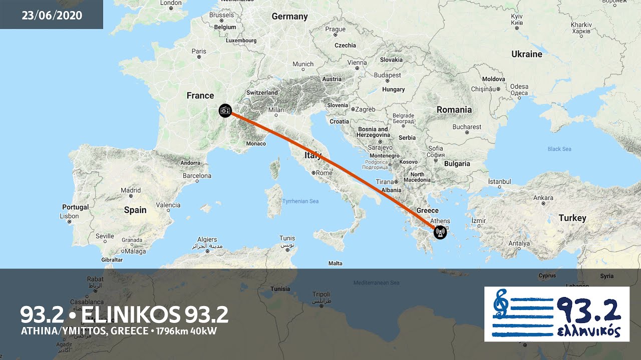 [FM-DX] Compilation: Athens (Greece) via Sporadic E in France &bull; 2019/2020