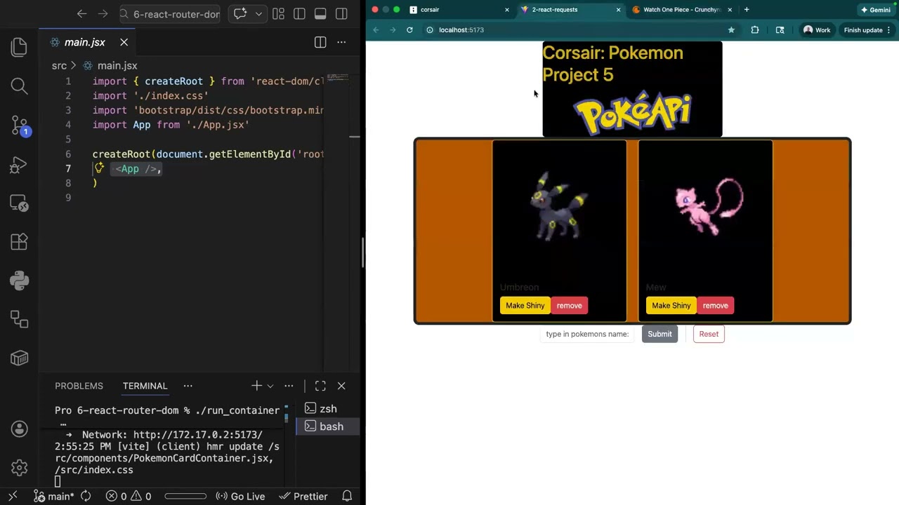 6.1 React Router DOM