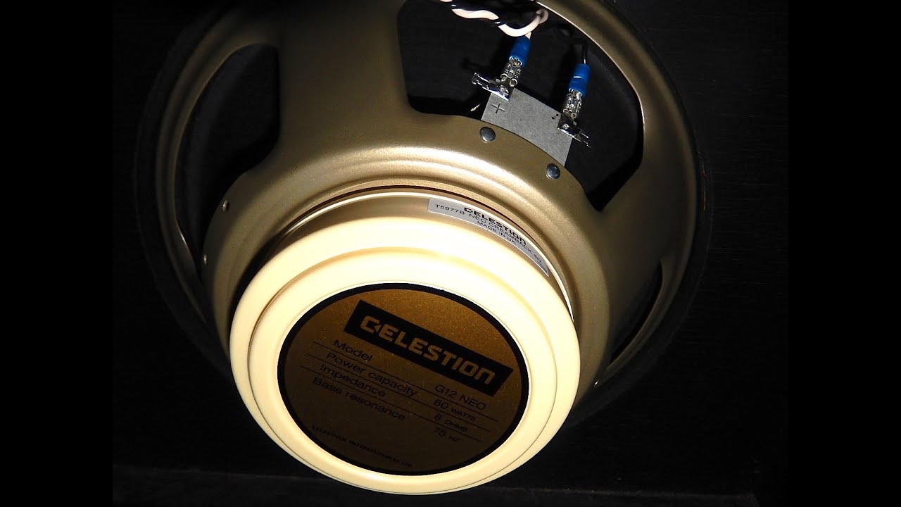 Mesa Boogie Black Shadow VS-12 vs. Celestion NEO Creamback speaker shootout