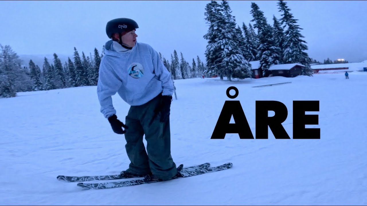 ÅRE JULEFERIE OG VI PRØVER NOE NYTT / VLOG