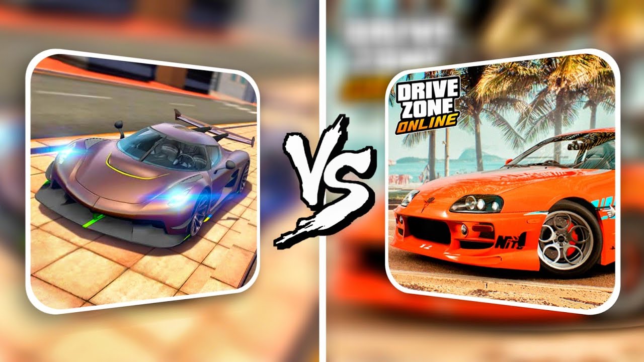 Extreme Car Driving V/S Drive Zone Online 😱