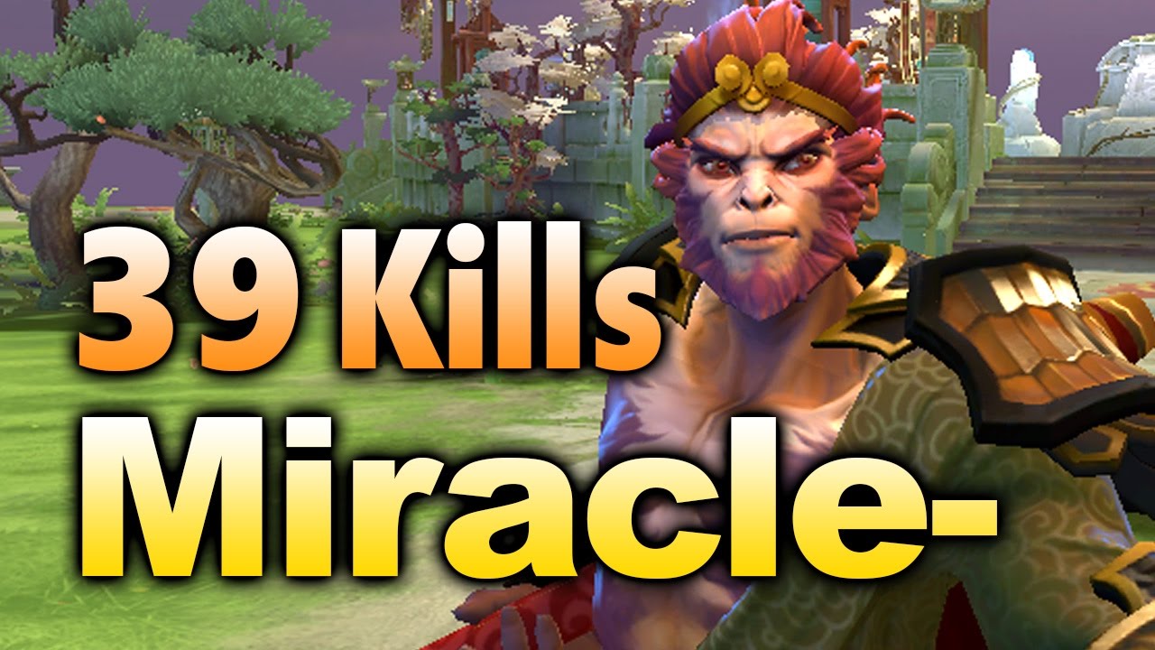 Miracle- Monkey King - 39 KILLS RAMPAGE!!! - Dota 2