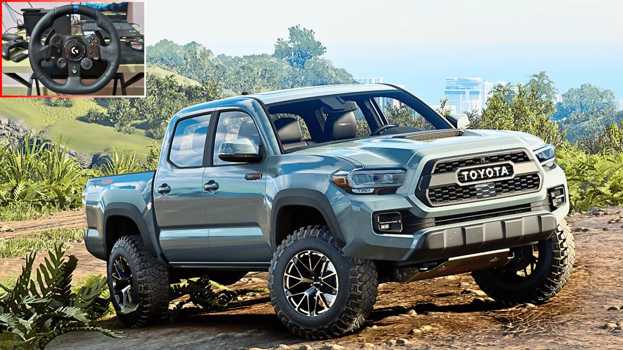 The Crew Motorfest Toyota Tacoma 2021 606 HP Offroad Mountains | G923 Wheel Cam 4K No Commentary