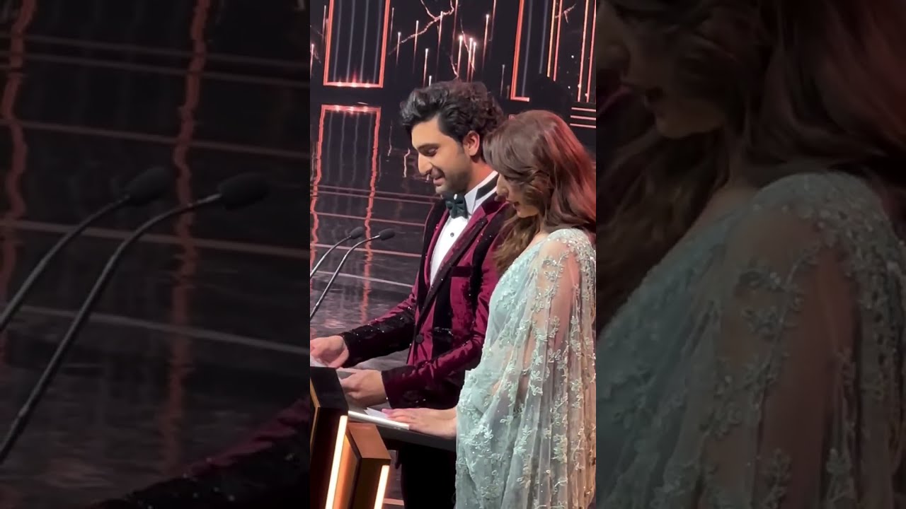 Ramsha khan and ahad raza mir at hum awards 2024 |hum awards 2024 