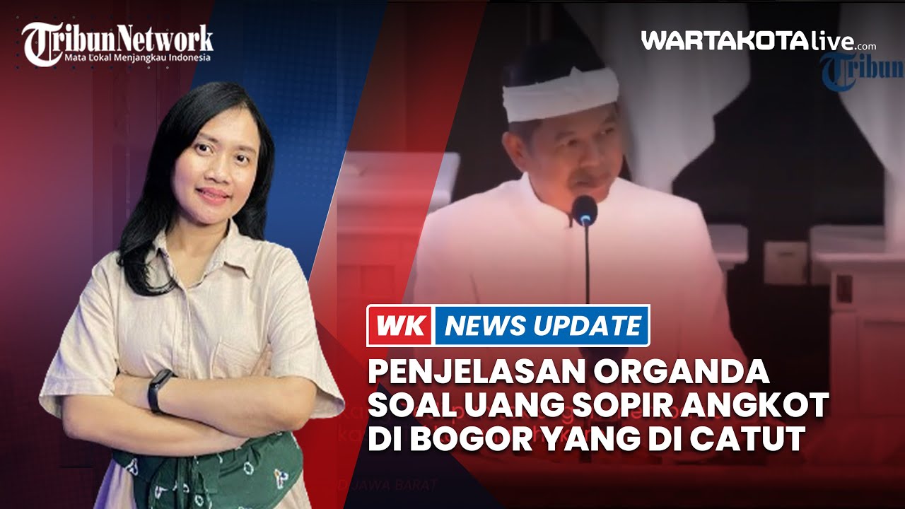 Penjelasan Organda soal Uang Sopir Angkot di Bogor yang Dicatut