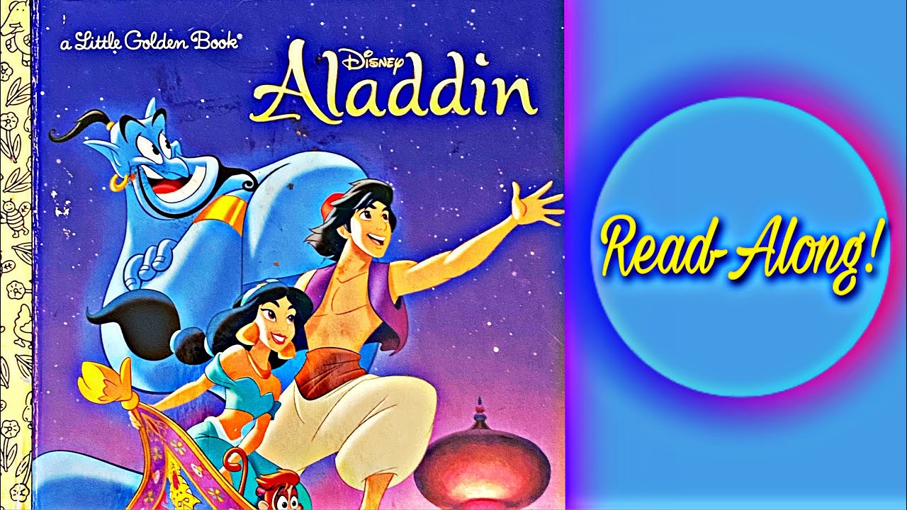 A Little Golden Book &bull; Disney Aladdin 💙