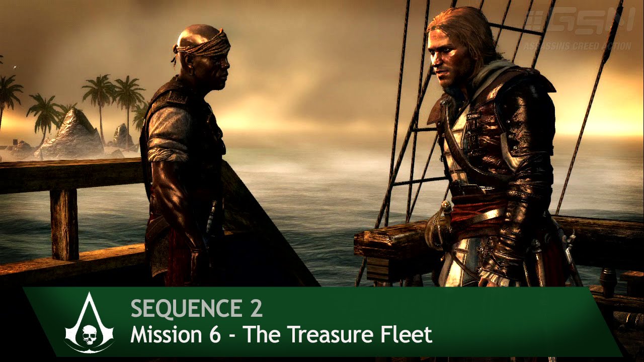 Assassin's Creed 4: Black Flag [100% Sync] The Treasure Fleet [Sequence 2 - Mission 6]
