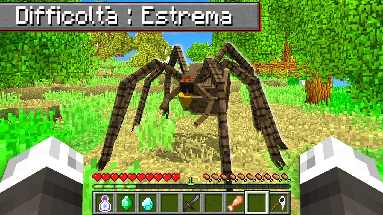 I RAGNI GIGANTI ATTACCANO LA MIA BASE - Minecraft ITA