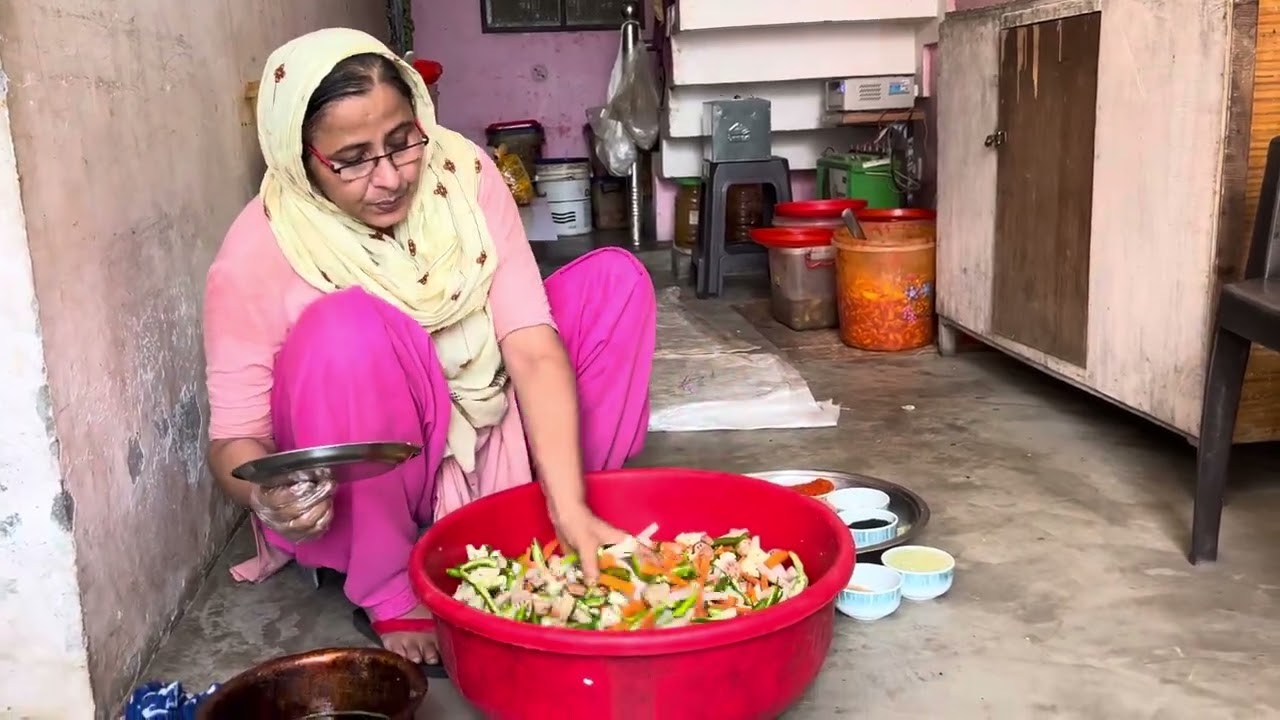 🥕🥒🌶️ मिक्स सब्ज़ी का अचार – पूरी रेसिपी